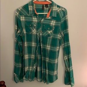 Flannel button up